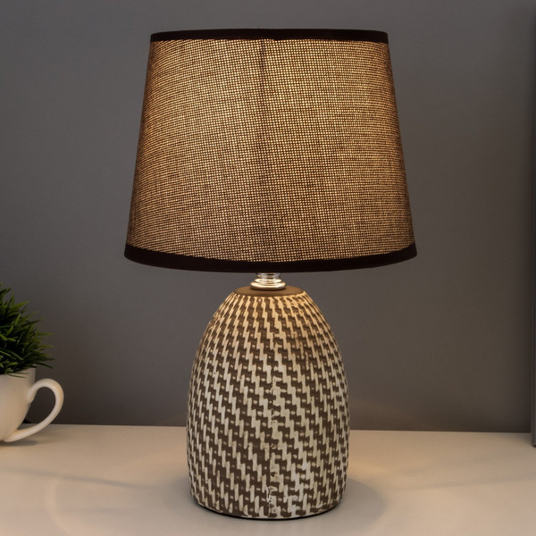 Изображение товара Прикроватная лампа Risalux Рабица 7394896 (коричневый)