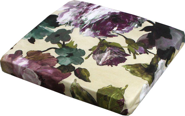 Изображение товара Подушка на стул MATEX Cuadro Concept. Зеркальная роза / 42-020 (бордовый/светло-коричневый)