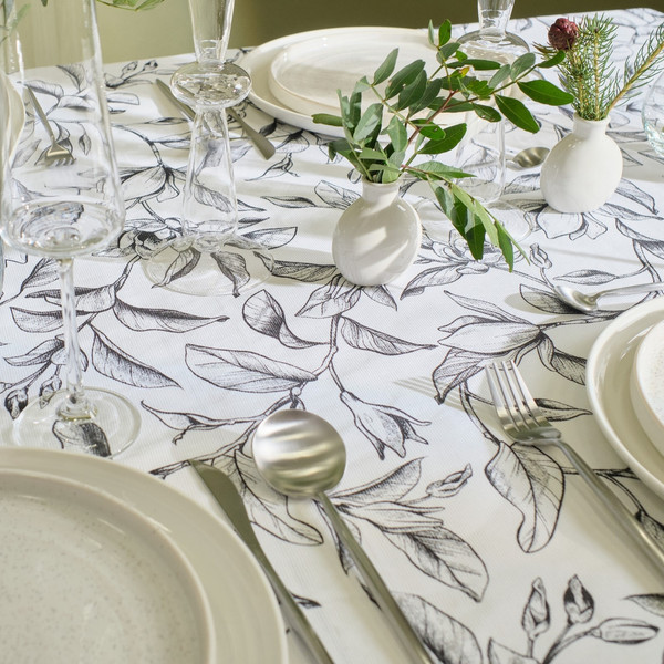 Изображение товара Скатерть Доляна Plant Leaves 146x250 / 9322529