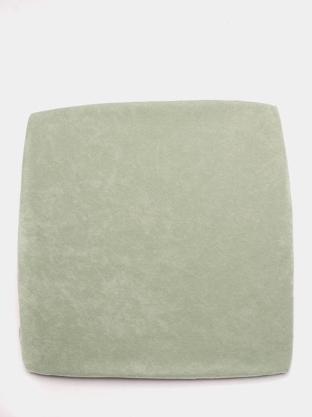 Изображение товара Подушка на стул MATEX Velours Cuadro / 37-453 (мятный)