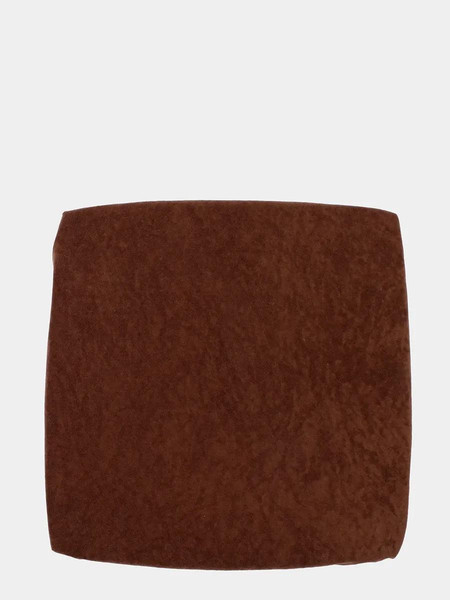 Изображение товара Подушка на стул MATEX Velours Cuadro / 57-482 (красно-коричневый)