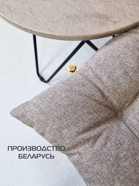 Изображение товара Подушка на стул MATEX Melange / 32-984 (темно-бежевый)