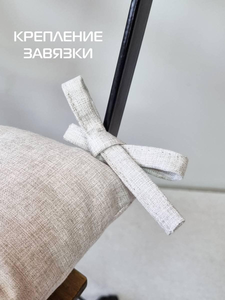 Изображение товара Подушка на стул MATEX Melange / 64-275 (светло серо-зеленый)