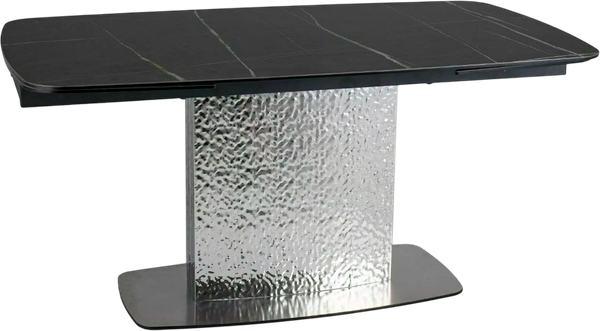 Изображение товара Обеденный стол Signal Moncler Ceramic Sahara Noir 160-240x90 (черный)