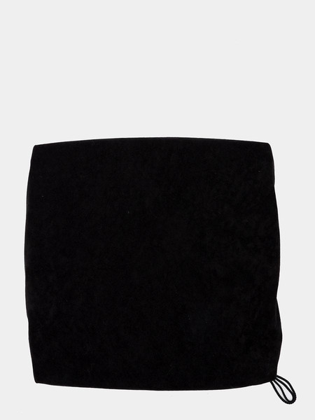 Изображение товара Подушка на стул MATEX Velours Cuadro / 34-377 (черный)