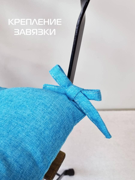 Изображение товара Подушка на стул MATEX Melange / 22-954 (бирюзовый)