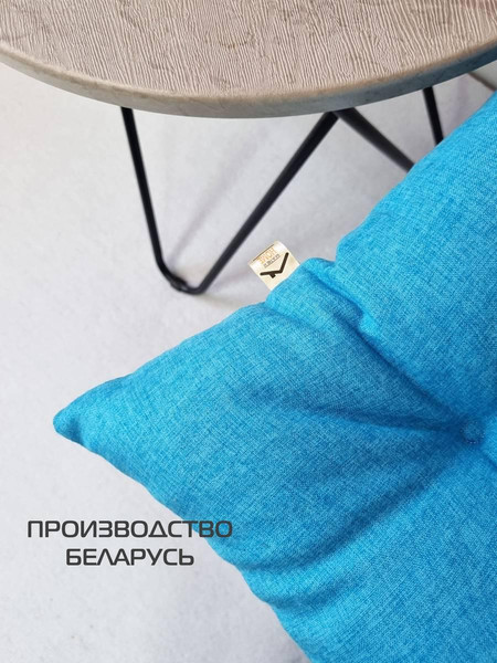 Изображение товара Подушка на стул MATEX Melange / 22-954 (бирюзовый)