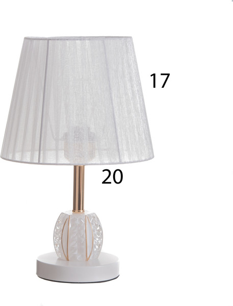 Изображение товара Прикроватная лампа Risalux Клаудия 10603474 (белый/прозрачный)