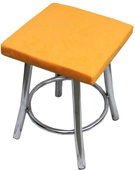 Изображение товара Подушка на стул MATEX Velours Cuadro / 43-096 (абрикосовый)