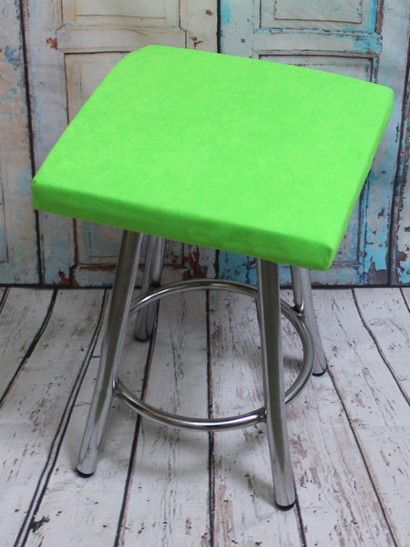 Изображение товара Подушка на стул MATEX Velours Cuadro / 43-102 (салатовый)