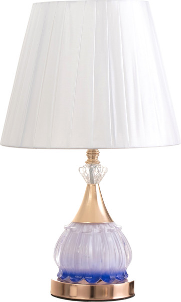 Изображение товара Прикроватная лампа Risalux Ева 10424451 (золото/синий)