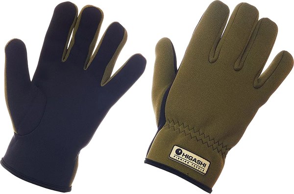 Изображение товара Перчатки для охоты и рыбалки Higashi Antey Olive L / 05912_433