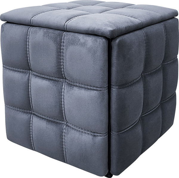 Изображение товара Пуф-трансформер Мир стульев 5в1 (черный муар/велютто 12)