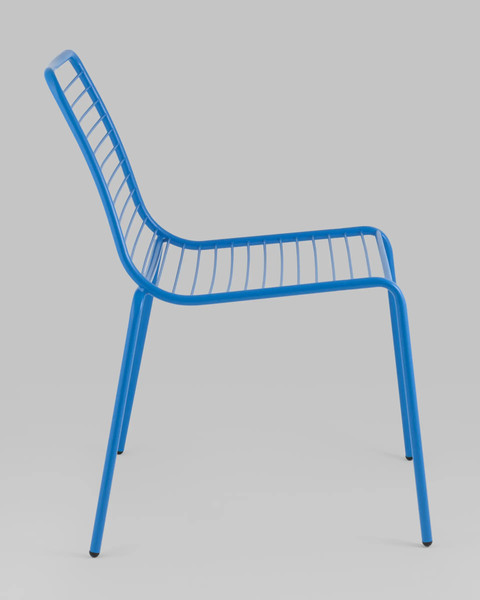 Изображение товара Стул садовый Stool Group Дели / LV-106-5015 (металл голубой)