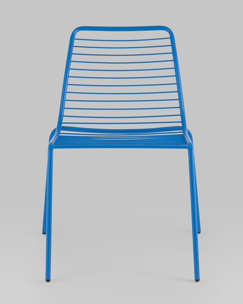 Изображение товара Стул садовый Stool Group Дели / LV-106-5015 (металл голубой)