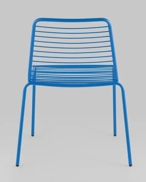 Изображение товара Стул садовый Stool Group Дели / LV-106-5015 (металл голубой)