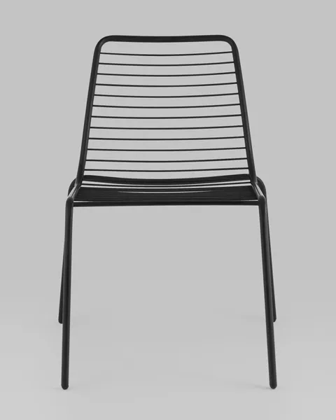 Изображение товара Стул садовый Stool Group Дели / LV-106-9005 (металл черный)