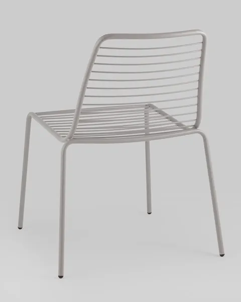 Изображение товара Стул садовый Stool Group Дели / LV-106-7036 (металл серый)