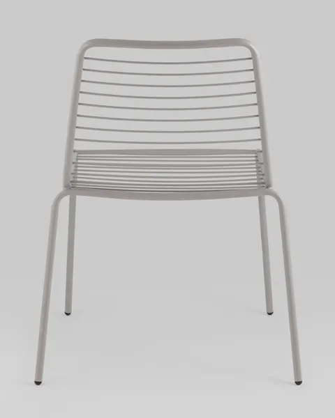 Изображение товара Стул садовый Stool Group Дели / LV-106-7036 (металл серый)