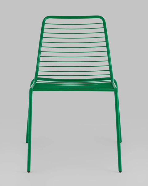 Изображение товара Стул садовый Stool Group Дели / LV-106-6029 (металл зеленый)