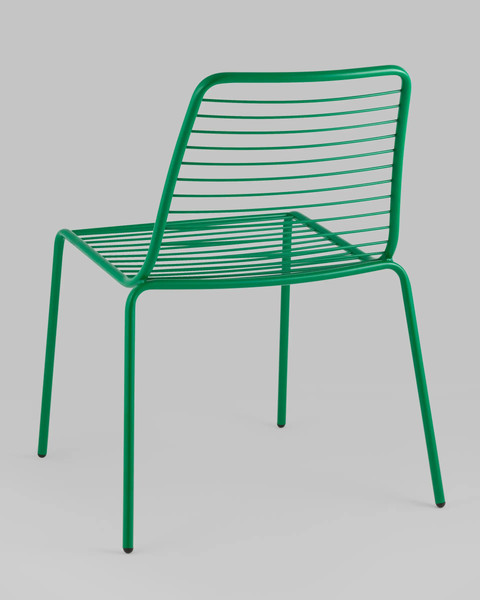 Изображение товара Стул садовый Stool Group Дели / LV-106-6029 (металл зеленый)