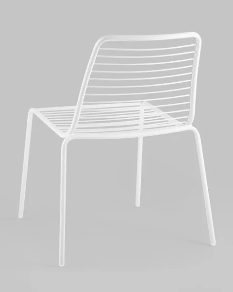 Изображение товара Стул садовый Stool Group Дели / LV-106-9016 (металл белый)