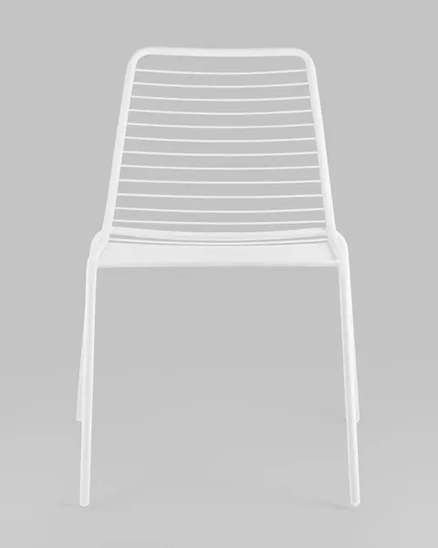 Изображение товара Стул садовый Stool Group Дели / LV-106-9016 (металл белый)