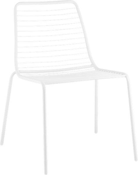 Изображение товара Стул садовый Stool Group Дели / LV-106-9016 (металл белый)