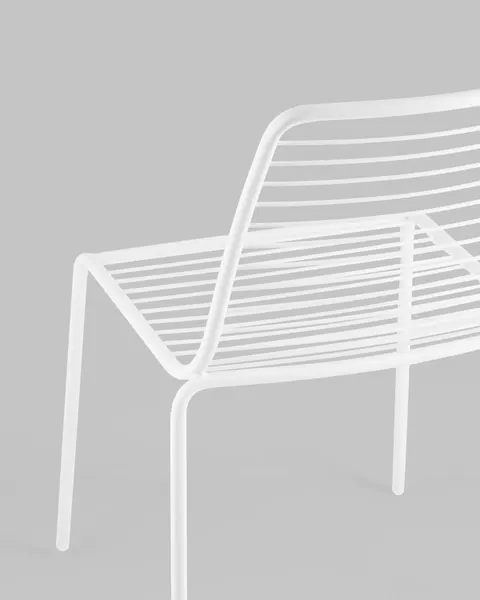 Изображение товара Стул садовый Stool Group Дели / LV-106-9016 (металл белый)