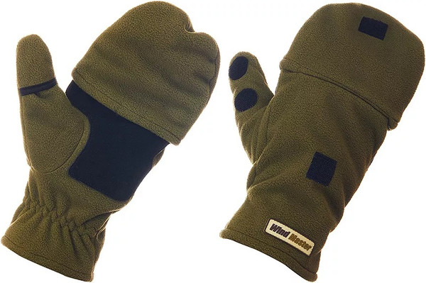 Изображение товара Перчатки для охоты и рыбалки Higashi Wind Master Olive L / 05916_116