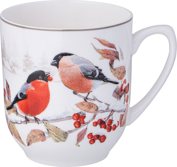 Изображение товара Кружка Lefard Лесная сказка Снегири / 85-2026