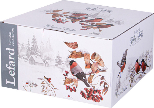 Изображение товара Чайный набор Lefard Лесная сказка Снегири / 85-2025