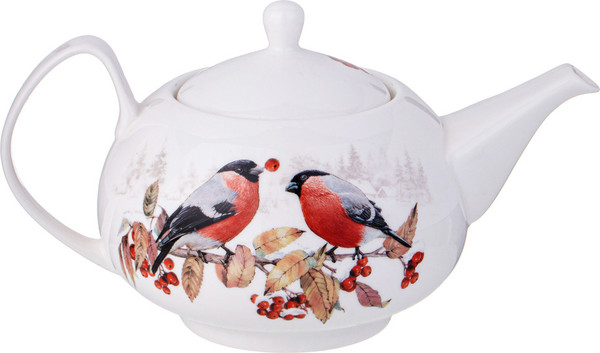 Изображение товара Чайный набор Lefard Лесная сказка Снегири / 85-2025