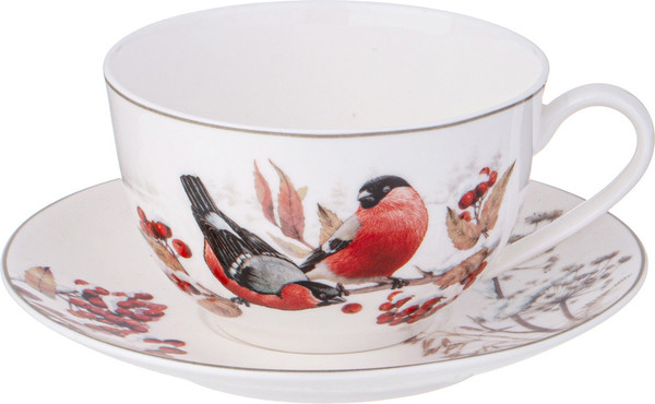Изображение товара Чайный набор Lefard Лесная сказка Снегири / 85-2025