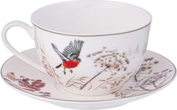 Изображение товара Чайный набор Lefard Лесная сказка Снегири / 85-2025