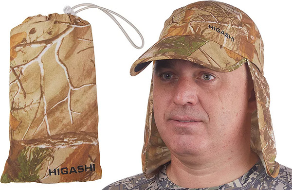 Изображение товара Бейсболка для охоты и рыбалки Higashi Trail Cap / 05937 (Camo Forest)