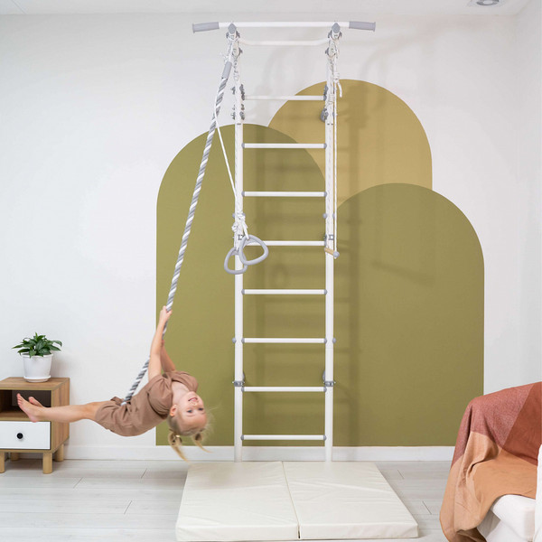 Изображение товара Детский спортивный комплекс Romana Next Muar / 01.21.8.00.490.03.06-24 (белый муар)