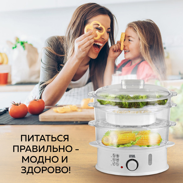 Изображение товара Пароварка стационарная GFGRIL GFS-5MPP