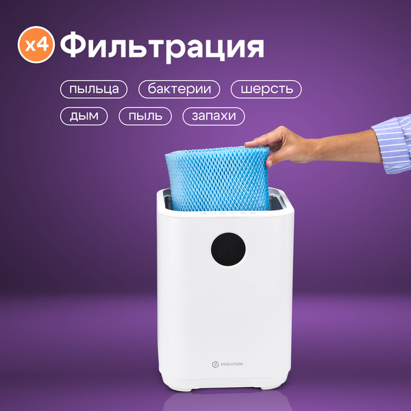 Изображение товара Традиционный увлажнитель воздуха Evolution SmartAir Evaporative 1 (HF-577 Smart)
