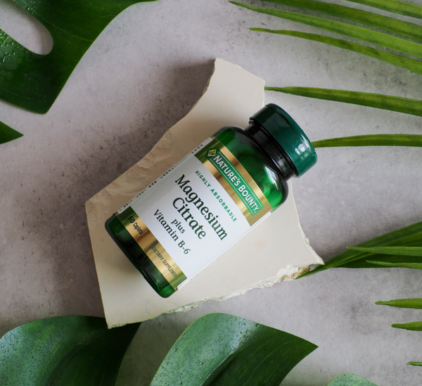 Изображение товара Витаминно-минеральный комплекс Nature's Bounty Цитрат магния с витамином В-6 (60 таблеток)