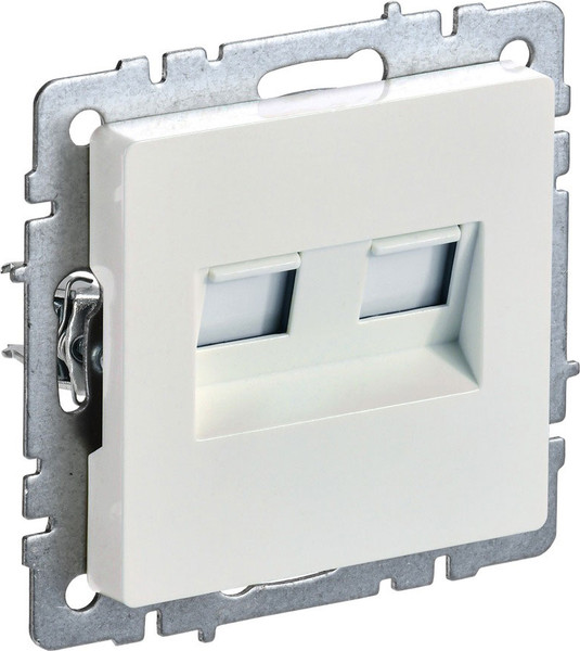 Изображение товара Розетка IEK Brite BR-K20-2-K36 (жемчуг)