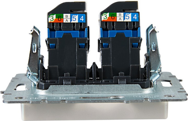 Изображение товара Розетка IEK Brite BR-K20-2-K36 (жемчуг)