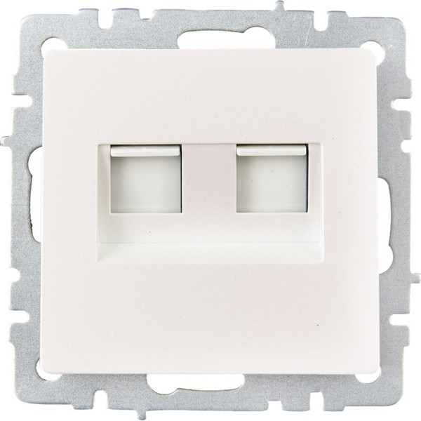 Изображение товара Розетка IEK Brite BR-K20-2-K36 (жемчуг)