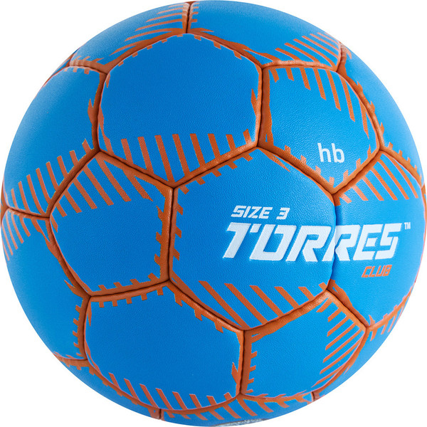Изображение товара Гандбольный мяч Torres Club H32443 (размер 3, синий)