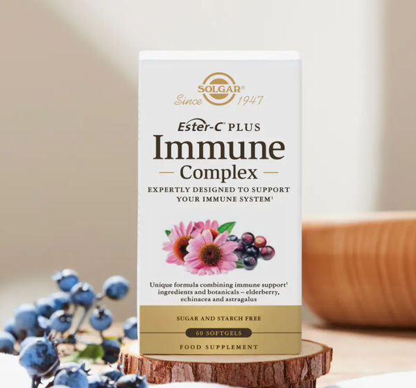 Изображение товара Комплексная пищевая добавка Solgar Иммуно-комплекс Эстер-С плюс (60 капсул)