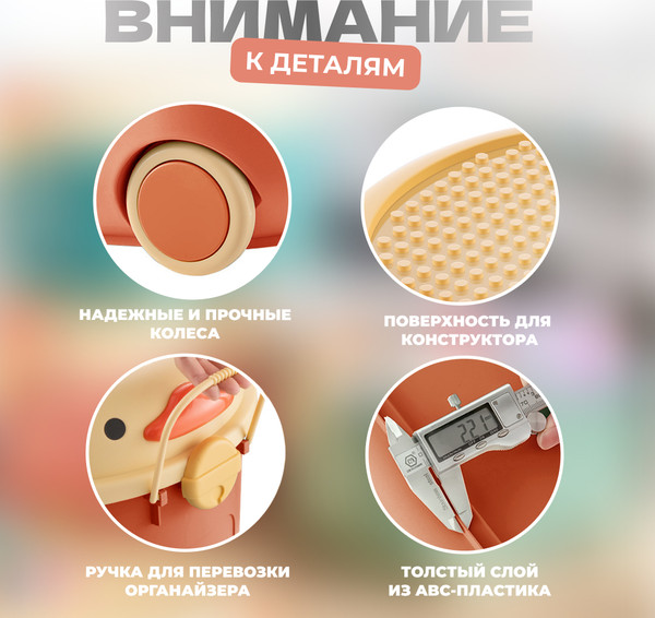 Изображение товара Органайзер для хранения Solmax&Home SM97438 (розовый)