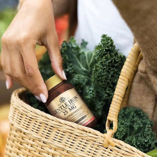 Изображение товара Минерал Solgar Легкодоступное железо Джентл Айрон (90 капсул)