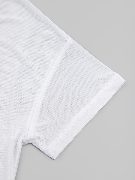 Изображение товара Футболка детская Amarobaby Net / AB-OD24-N33/00-140 (белый, р.140)