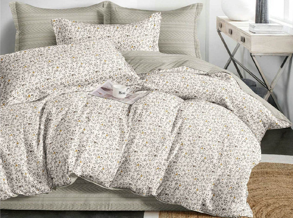 Изображение товара Комплект постельного белья Alleri Поплин Luxe Евро / П-328