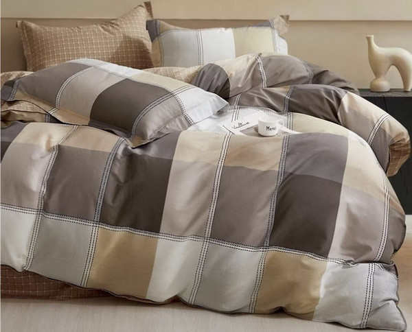 Изображение товара Комплект постельного белья Alleri Сатин Premium 1.5сп / СП-292